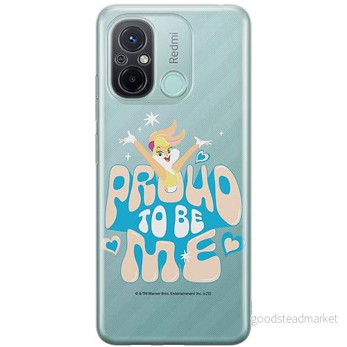 ERT GROUP mobiltelefonfodral för Xiaomi REDMI 12C/ 11A originalt och officiellt licensierat Looney Tunes mönster Lola 005 anpassad till formen på mobiltelefonen, gedeeltelijk transparant 5905795067298