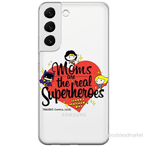 ERT GROUP mobiltelefonfodral för Samsung S22 originalt och officiellt licensierat DC mönster Super Girls 005 optimalt anpassad till formen på mobiltelefonen, gedeeltelijk transparant 5904805304422