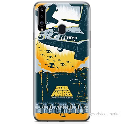 ERT GROUP mobiltelefonfodral för Samsung A20S originalt och officiellt licensierat Star Wars mönster 022 optimalt anpassad till formen på mobiltelefonen, fodral tillverkad av TPU plast 5904805440526