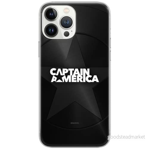 ERT GROUP mobiltelefonfodral för Samsung S10 PLUS originalt och officiellt licensierat Marvel mönster Captain America 024 Vit anpassad till formen på mobiltelefonen, fodral tillverkad av TPU plast 5902980730784