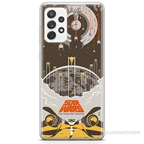 ERT GROUP mobiltelefonfodral för Samsung A73 5G originalt och officiellt licensierat Star Wars mönster 028 optimalt anpassad till formen på mobiltelefonen, fodral tillverkad av TPU plast 5904805516887