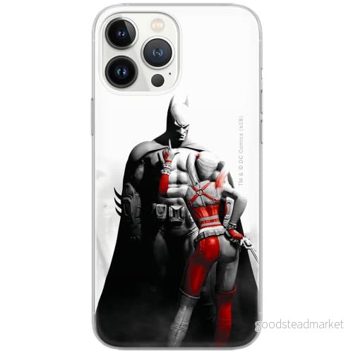 ERT GROUP mobiltelefonfodral för Xiaomi REDMI 9C originalt och officiellt licensierat DC mönster Batman 012 optimalt anpassad till formen på mobiltelefonen, fodral tillverkad av TPU plast 5903040303337