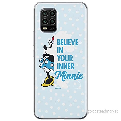 ERT GROUP mobiltelefonfodral för Xiaomi MI 10 LITE originalt och officiellt licensierat Disney mönster Minnie 047 optimalt anpassad till formen på mobiltelefonen, fodral tillverkad av TPU plast 5903537144702