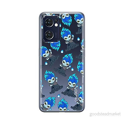 ERT GROUP mobiltelefonfodral för Oppo RENO 7 5G originalt och officiellt licensierat Disney mönster Hades 002 optimalt anpassad till formen på mobiltelefonen, gedeeltelijk transparant 5905511317683