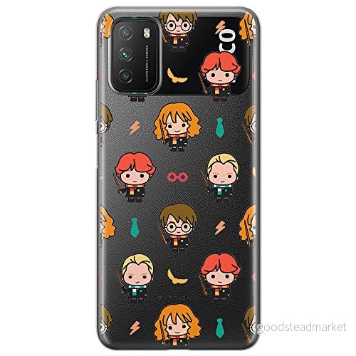 ERT GROUP mobiltelefonfodral för Xiaomi REDMI 9T/ POCO M3 originalt och officiellt licensierat Harry Potter mönster 245 optimalt anpassad till formen på mobiltelefonen, gedeeltelijk transparant 5905131710048