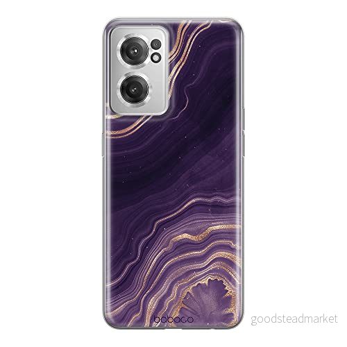 ERT GROUP mobiltelefonfodral för Oneplus NORD CE 2 originalt och officiellt licensierat Babaco mönster Marble 007 optimalt anpassad till formen på mobiltelefonen, fodral tillverkad av TPU plast 5905511286163