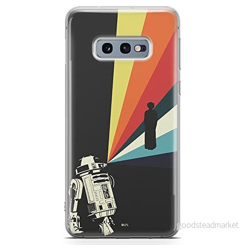 ERT GROUP mobiltelefonfodral för Samsung S10e originalt och officiellt licensierat Star Wars mönster R2D2 003 optimalt anpassad till formen på mobiltelefonen, fodral tillverkad av TPU plast 5903537312163