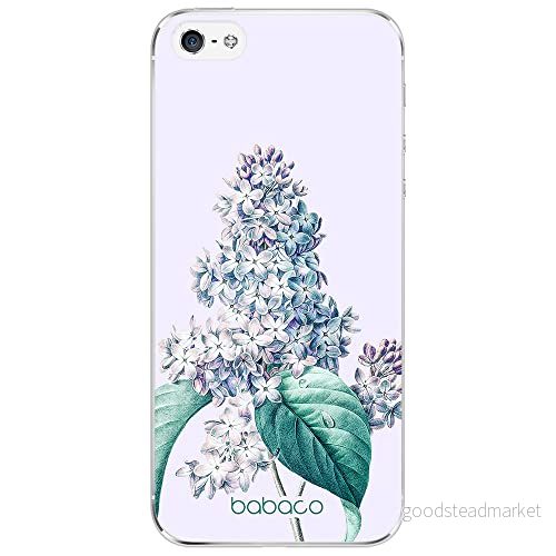 ERT GROUP mobiltelefonfodral för Iphone 5/5S/SE originalt och officiellt licensierat Babaco mönster Flowers 024 optimalt anpassad till formen på mobiltelefonen, fodral tillverkad av TPU plast 5905131251770