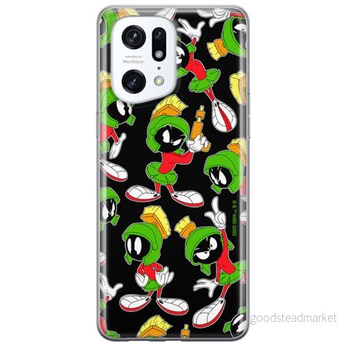 ERT GROUP mobiltelefonfodral för Oppo FIND X5 PRO originalt och officiellt licensierat Looney Tunes mönster Marvin 004 optimalt anpassad till formen på mobiltelefonen, fodral tillverkad av TPU plast 5905511634759