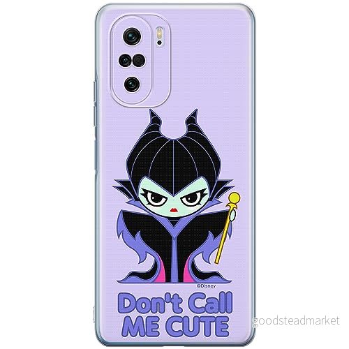 ERT GROUP mobiltelefonfodral för Xiaomi MI 11i/ REDMI K40/K40 PRO/POCO F3/ F3 PRO originalt och officiellt licensierat Disney mönster Maleficent 003, fodral tillverkad av TPU plast 5905511889814