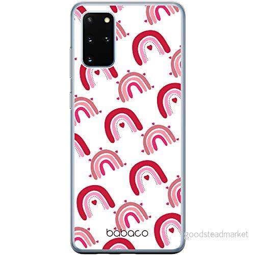 ERT GROUP mobiltelefonfodral för Samsung S20 PLUS / S11 originalt och officiellt licensierat Babaco mönster Rainbow 001 Vit optimalt anpassad till formen på mobiltelefonen, gedeeltelijk transparant 5904805039560