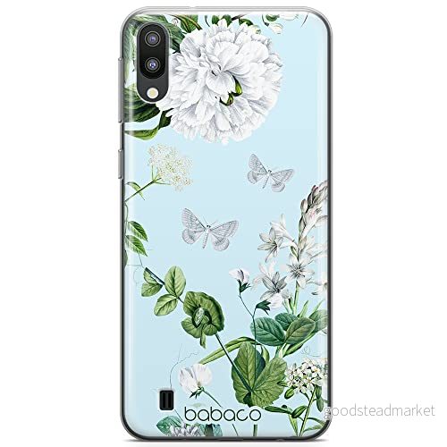 ERT GROUP mobiltelefonfodral för Samsung M10 originalt och officiellt licensierat Babaco mönster Flowers 030 optimalt anpassad till formen på mobiltelefonen, fodral tillverkad av TPU plast 5905131275141