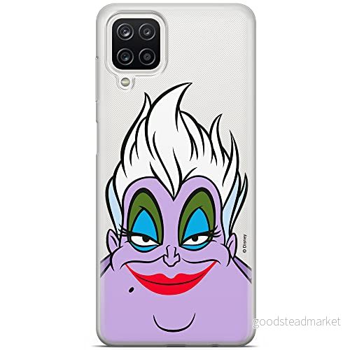 ERT GROUP mobiltelefonfodral för Samsung A12 / M12 originalt och officiellt licensierat Disney mönster Ursula 002 optimalt anpassad till formen på mobiltelefonen, fodral tillverkad av TPU plast 5903040092828