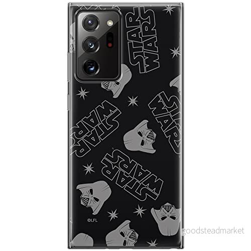 ERT GROUP mobiltelefonfodral för Samsung GALAXY NOTE 20 ULTRA originalt och officiellt licensierat Star Wars mönster Darth Vader 009, fodral tillverkad av TPU plast 5903040365212