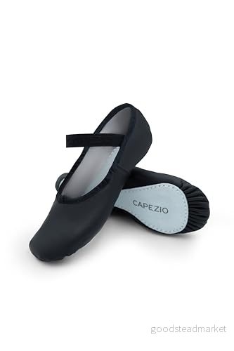 Capezio Daisy Balletsko, svart, 7 m 886275270993