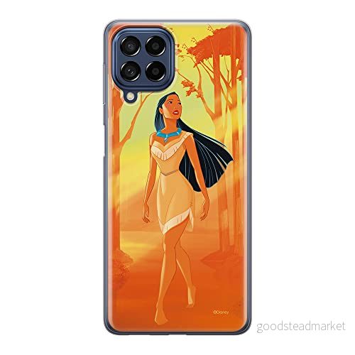 ERT GROUP mobiltelefonfodral för Samsung M33 5G originalt och officiellt licensierat Disney mönster Pocahontas 001 optimalt anpassad till formen på mobiltelefonen, fodral tillverkad av TPU plast 5905511341091