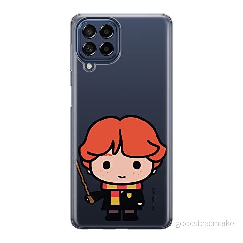 ERT GROUP mobiltelefonfodral för Samsung M53 5G originalt och officiellt licensierat Harry Potter mönster 025 optimalt anpassad till formen på mobiltelefonen, gedeeltelijk transparant 5905511383343