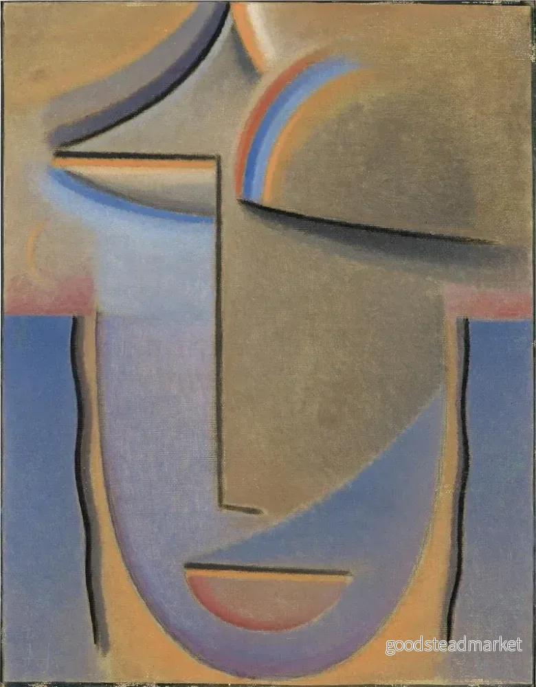 Målning Kvällshuvud Abstrakt - Alexej von Jawlensky | Konsttryck - Bild 2