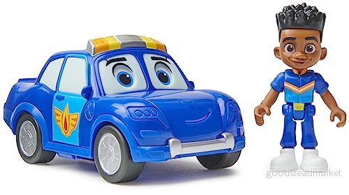 Disney Junior Firebuds, Jayden och Piston, actionfigur polisbilleksak med interaktiv ögonrörelse, barnleksaker för pojkar flickor från 3 år 778988489772