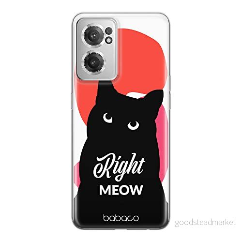 ERT GROUP mobiltelefonfodral för Oneplus NORD CE 2 originalt och officiellt licensierat Babaco mönster Cats 004 optimalt anpassad till formen på mobiltelefonen, fodral tillverkad av TPU plast 5905511293369