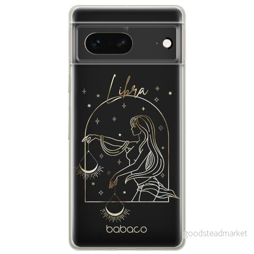 ERT GROUP mobiltelefonfodral för Google PIXEL 7 originalt och officiellt licensierat Babaco mönster Zodiac Woman 007 optimalt anpassad till formen på mobiltelefonen, fodral tillverkad av TPU plast 5905795144067