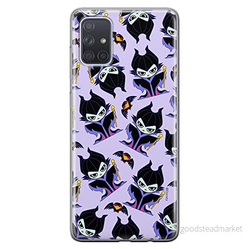 ERT GROUP mobiltelefonfodral för Samsung A71 originalt och officiellt licensierat Disney mönster Maleficent 004 optimalt anpassad till formen på mobiltelefonen, fodral tillverkad av TPU plast 5905131485786