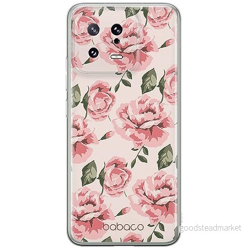 ERT GROUP mobiltelefonfodral för Xiaomi 13 originalt och officiellt licensierat Babaco mönster Flowers 013 optimalt anpassad till formen på mobiltelefonen, fodral tillverkad av TPU plast 5905511903299