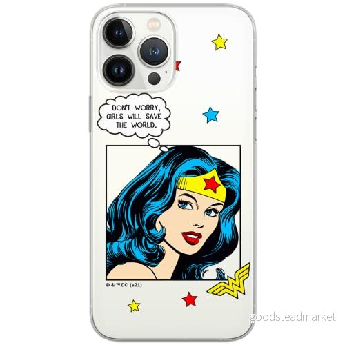 ERT GROUP mobiltelefonfodral för Samsung S10 Lite/A91 originalt och officiellt licensierat DC mönster Wonder Woman 028 Vit optimalt anpassad till formen på mobiltelefonen, gedeeltelijk transparant 5903932943351