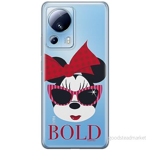 ERT GROUP mobiltelefonfodral för Xiaomi 13 LITE/CIVI 2 originalt och officiellt licensierat Disney mönster Minnie 045 optimalt anpassad till formen på mobiltelefonen, gedeeltelijk transparant 5905511917531