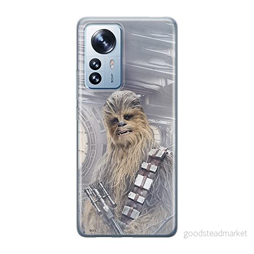 ERT GROUP mobiltelefonfodral för Xiaomi 12 PRO originalt och officiellt licensierat Star Wars mönster Chewbacca 002 optimalt anpassad till formen på mobiltelefonen, fodral tillverkad av TPU plast 5905511518059