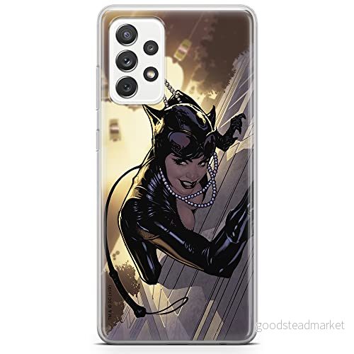ERT GROUP mobiltelefonfodral för Samsung A73 5G originalt och officiellt licensierat DC mönster Catwoman 006 optimalt anpassad till formen på mobiltelefonen, fodral tillverkad av TPU plast 5904805522161