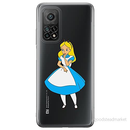 ERT GROUP mobiltelefonfodral för Xiaomi REDMI NOTE 9T originalt och officiellt licensierat Disney mönster Alice 010 optimalt anpassad till formen på mobiltelefonen, gedeeltelijk transparant 5905131195401