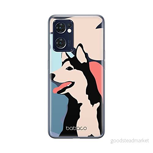 ERT GROUP mobiltelefonfodral för Oppo RENO 7 5G originalt och officiellt licensierat Babaco mönster Dogs 001 optimalt anpassad till formen på mobiltelefonen, gedeeltelijk transparant 5905511317638