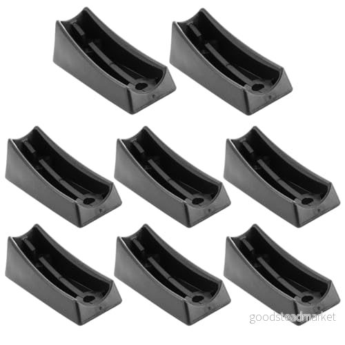 cyclingcolors 8 x skalglidare, stolsben för frisvingar, klämskålglidare fotproppar, möbelfötter, möbelglidare, runda rör, stol i plast, 22 mm 3666690041173