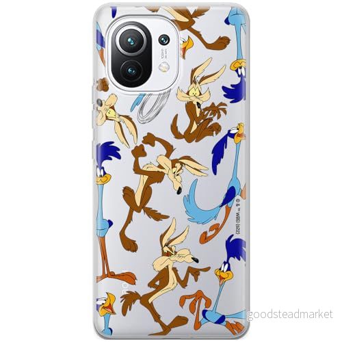 ERT GROUP mobiltelefonfodral för Xiaomi 11 originalt och officiellt licensierat Looney Tunes mönster 021 optimalt anpassad till formen på mobiltelefonen, gedeeltelijk transparant 5905511682057