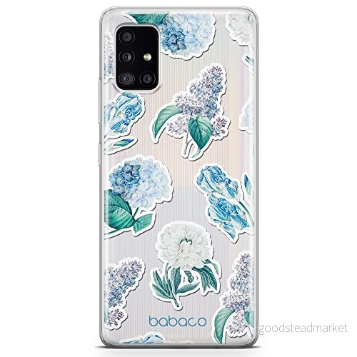 ERT GROUP mobiltelefonfodral för Samsung A51 originalt och officiellt licensierat Babaco mönster Flowers 029 optimalt anpassad till formen på mobiltelefonen, gedeeltelijk transparant 5905131272850