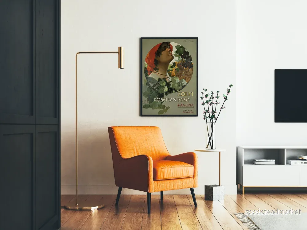 Vintageposter Zolfi Poggi & Astengo Savona Väggdekoration - Bild 2