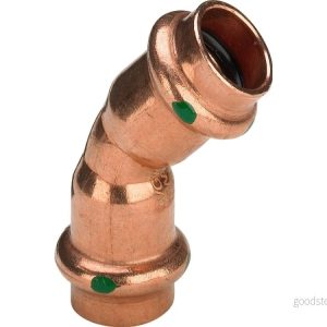 Viega Vpress Koppar Böj 35 45Gr 2 m 4015211292379