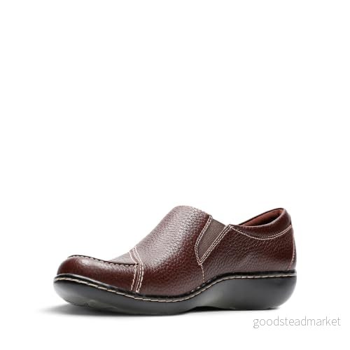 Clarks Ashland Lane Q mockasin dam, redwood, 38 EU Bred 889305697043