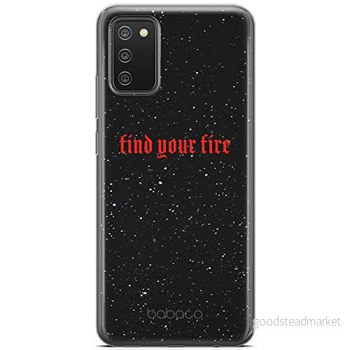 ERT GROUP mobiltelefonfodral för Samsung A02S originalt och officiellt licensierat Babaco mönster Find your fire 002 optimalt anpassad till formen på mobiltelefonen, fodral tillverkad av TPU plast 5903932888270