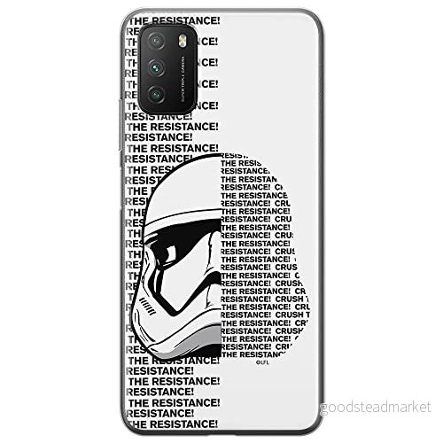 ERT GROUP mobiltelefonfodral för Xiaomi REDMI 9T originalt och officiellt licensierat Star Wars mönster Stormtrooper 012 optimalt anpassad till formen på mobiltelefonen, fodral tillverkad av TPU plast 5904805600241