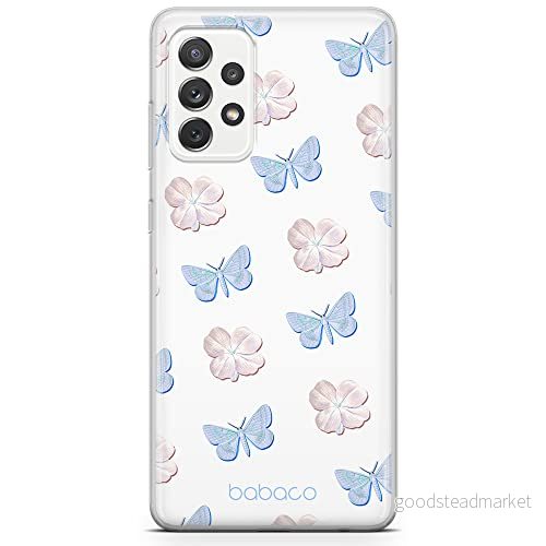 ERT GROUP mobiltelefonfodral för Samsung A33 5G originalt och officiellt licensierat Babaco mönster Flowers 043 optimalt anpassad till formen på mobiltelefonen, fodral tillverkad av TPU plast 5905131323040
