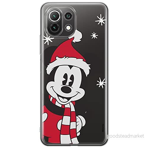 ERT GROUP mobiltelefonfodral för Xiaomi 11 LITE 4G/5G originalt och officiellt licensierat Disney mönster Mickey 039, gedeeltelijk transparant 5903932698473