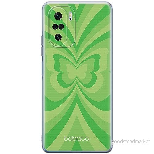 ERT GROUP mobiltelefonfodral för Xiaomi MI 11i/ REDMI K40/K40 PRO/POCO F3/ F3 PRO originalt och officiellt licensierat Babaco mönster Butterflies 001, fodral tillverkad av TPU plast 5905511887230