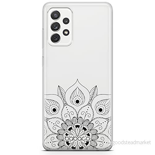 ERT GROUP mobiltelefonfodral för Samsung A33 5G originalt och officiellt licensierat Babaco mönster Mandalas 008 Vit optimalt anpassad till formen på mobiltelefonen, gedeeltelijk transparant 5904805852589
