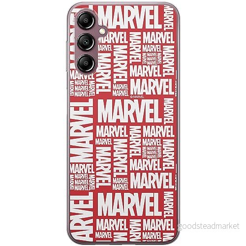 ERT GROUP mobiltelefonfodral för Samsung A14 4G/5G originalt och officiellt licensierat Marvel mönster 003 optimalt anpassad till formen på mobiltelefonen, fodral tillverkad av TPU plast 5905511820022