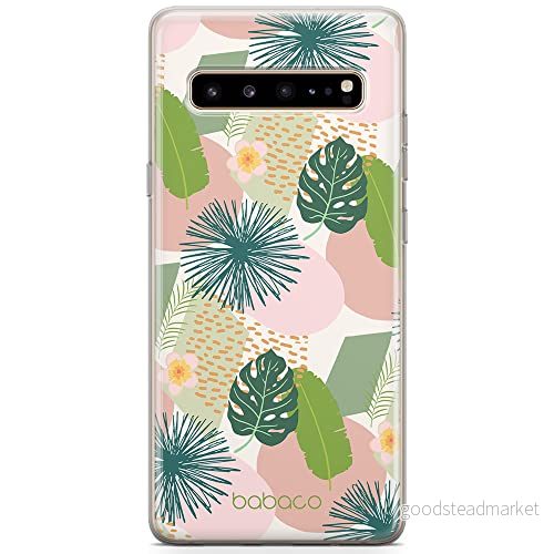 ERT GROUP Mobiltelefonskal för Samsung S10 5G original och officiellt licensierat Babaco mönster frukt blommor 012 perfekt anpassad till mobiltelefonens form, TPU fodral 5903932579581