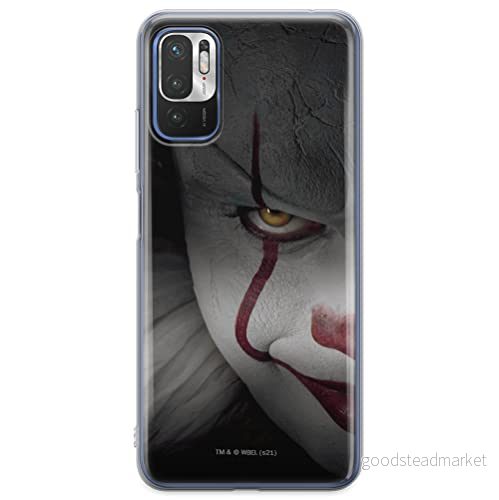 ERT GROUP mobiltelefonfodral för Xiaomi REDMI NOTE 10 5G / POCO M3 PRO originalt och officiellt licensierat Horror mönster It 001 anpassad till formen på mobiltelefonen, fodral tillverkad av TPU plast 5905131946720