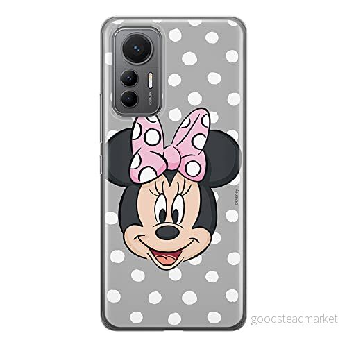 ERT GROUP mobiltelefonfodral för Xiaomi 12 LITE originalt och officiellt licensierat Disney mönster Minnie 057 optimalt anpassad till formen på mobiltelefonen, fodral tillverkad av TPU plast 5905511502270