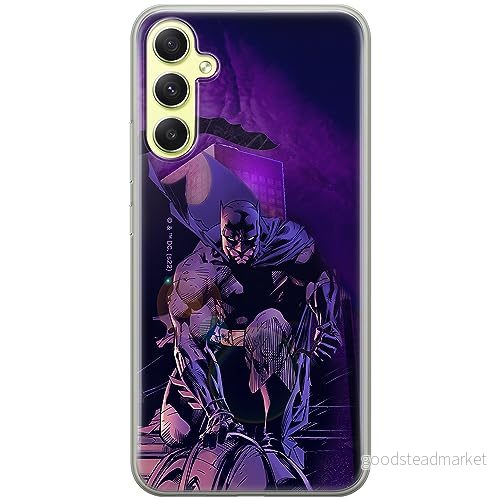 ERT GROUP mobiltelefonfodral för Samsung A34 5G originalt och officiellt licensierat DC mönster Batman 072 optimalt anpassad till formen på mobiltelefonen, fodral tillverkad av TPU plast 5905511783976